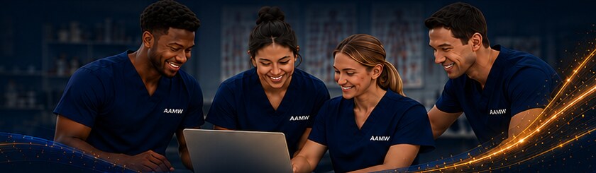 AAMW massage therapy students beginning their careers